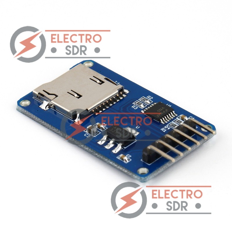 Arduino Electronica DIY Modulo Micro SD Card lector tarjeta Micro SD SDHC SPI 