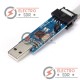 Adaptador USB USBasp ISP Programador con Cable para ATMega8 AVRDude Atmel AVR