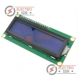 Display LCD 1602 retroilumnido AZUL con módulo IIC/I2C compatible arduino